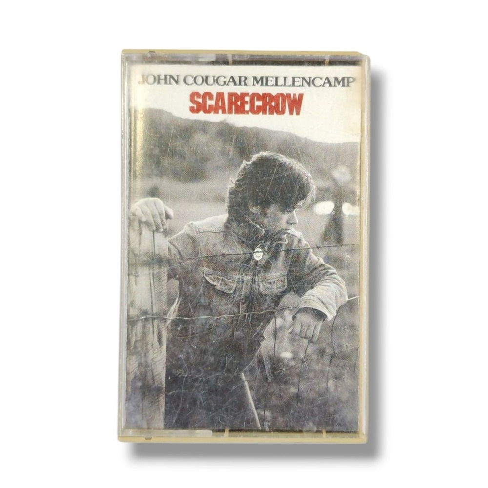 John Cougar Mellencamp Scarecrow‎ Cassette Tape